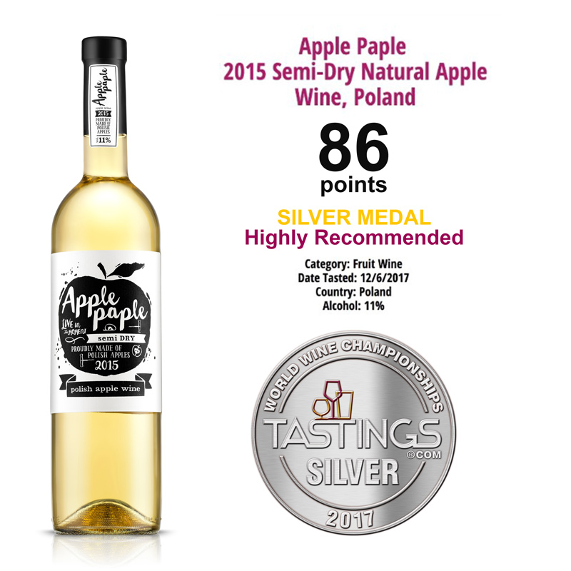 Polskie wino jabłkowe Apple PAple - produkcja